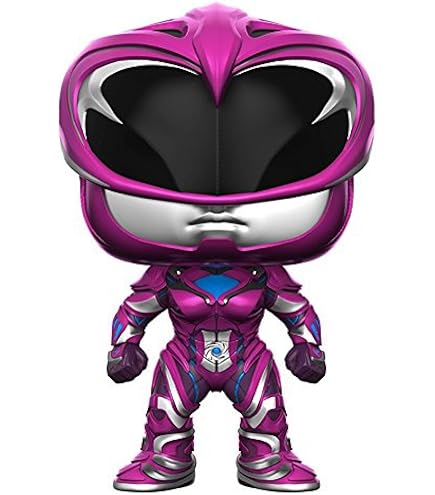 Funko Pop Television: Power Rangers - Black Ranger Collectible Figure, Multicolor