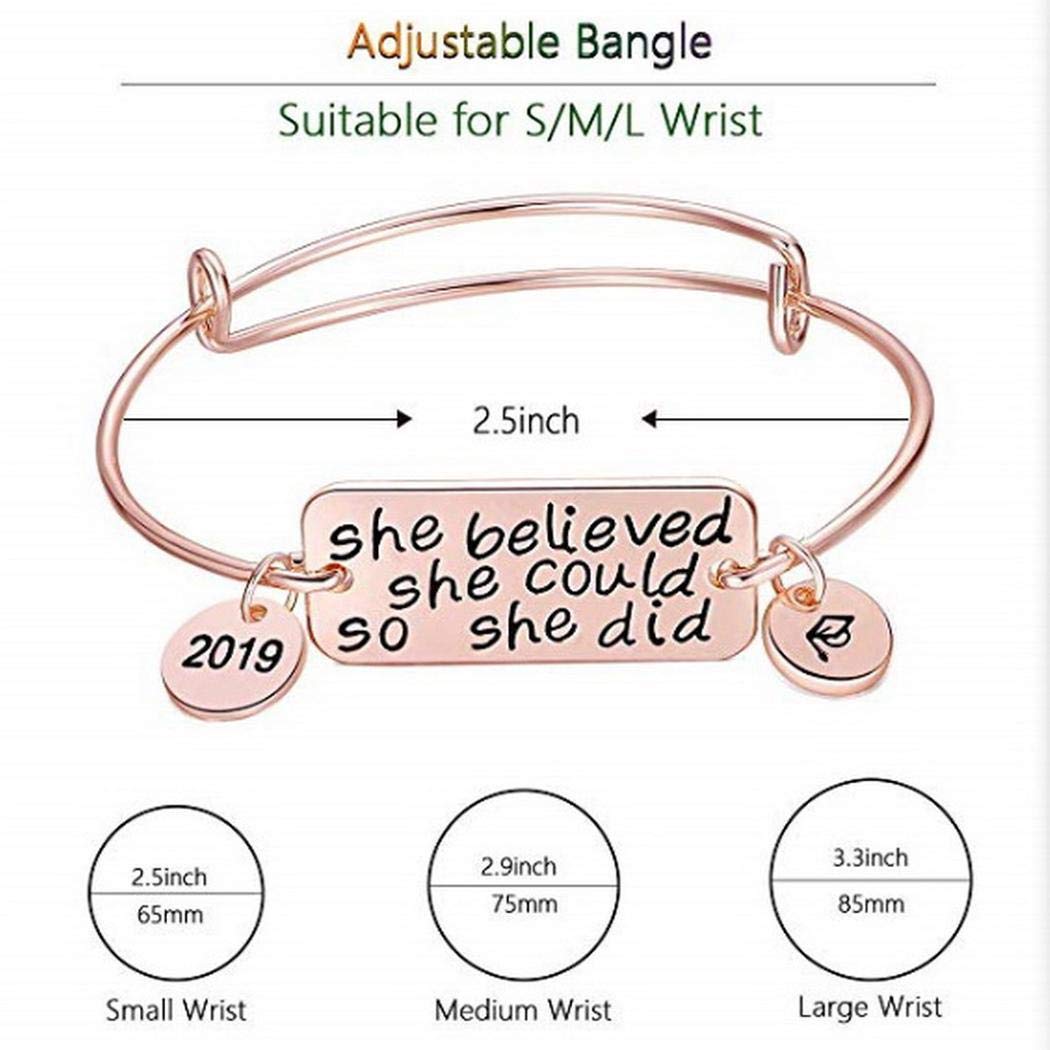 UpBeauty Unisex Casual Adjustable Size Geometric Shape Letter Print Bracelet Bracelets