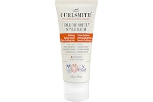 CURLSMITH - Hold Me Softly Style Balm - Vegan Soft Hold Styling Cream for Wavy and Curly Hair, Natural Look (2oz)
