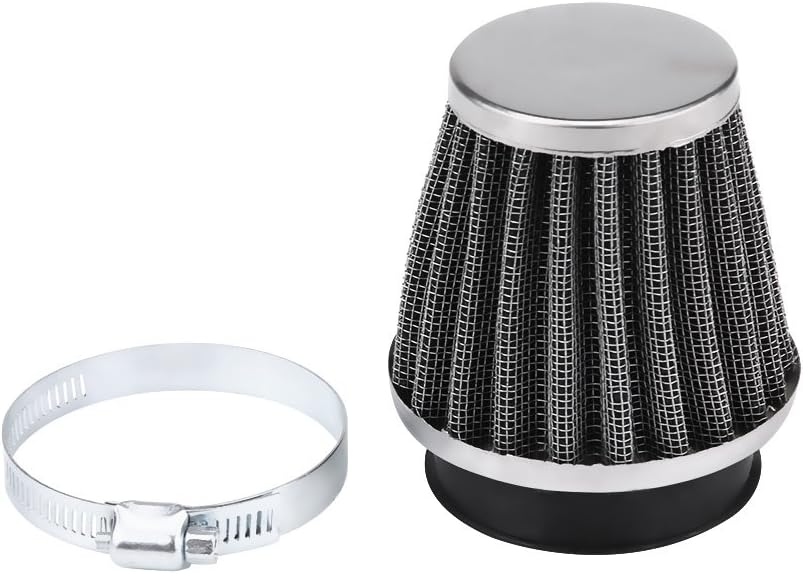 Qiilu Filtre /à air dadmission de moto nettoyant universel 48MM
