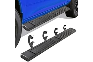 TNMT 6.5" Running Boards for 2007-2018 Chevy Silverado/GMC Sierra 1500, 2007-2019 2500HD 3500HD Crew Cab (4 Full-Size Doors) - Side Steps Bars for Truck