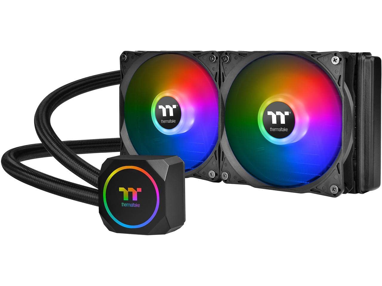 Thermaltake TH240 ARGB Sync All-In-One 240mm Liquid Cooler, CL-W286-PL12SW-A
