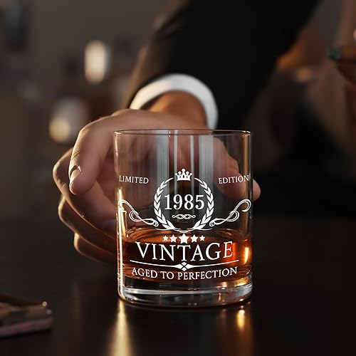 Year Old Man 40th Birthday Jewellery For Him 40th Birthday Gifts For Men  Whiskey Glass Set 40th Birthday