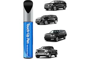RSACET Black 41/41C/WA8555/GBA/20/WA848 Touch Up Paint Pen Compatible with GMC– DIY Car Paint Scratch Repair Kit, Automotive Paints, Exact Color Match for Scratches, Rust & Chip Repair