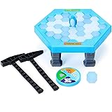 FUNTOK Puzzle Table Games Balance Ice Cubes Save Penguin Icebreaker Beating Interactive Destop Party Games