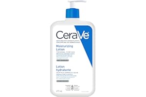 CeraVe Moisturizing Lotion, Daily Lightweight Face & Body Moisturizer with Hyaluronic Acid & Ceramides, Suitable for Dry & Se
