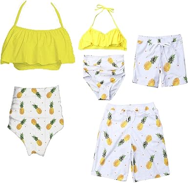 maillot de bain pere fille