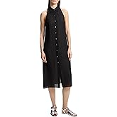 Theory Women's Halter Neck Shirt Dress