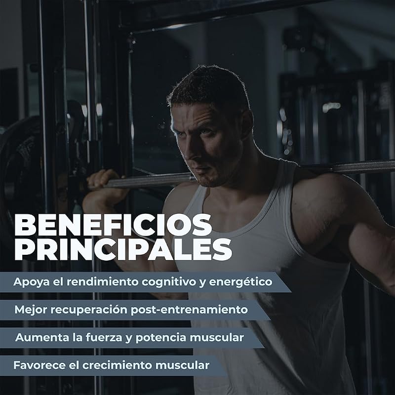 Creatina Monohidratada 3000mg, 110 Cápsulas vegetales, 1 Mes de Suministro - Suplemento Deportivo Apto para Veganos, 4 Cápsulas al Día, Sin OGM ni Estearato de Magnesio — foto 5 de 6