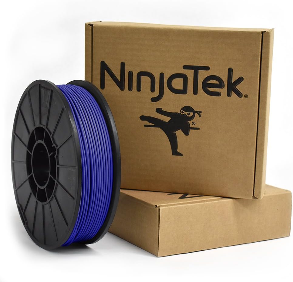 NinjaTek - 3DCH0229010 3DCH02129010 Cheetah TPU Filament, 3.00mm, TPE, 1kg, Sapphire (Blue) (Pack of 1)