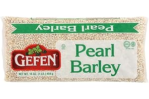 Gefen Pearl Barley, Medium, Kosher, Natural, 16 Ounces Pack of 1