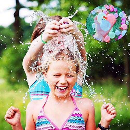 1500 Pack Water Balloons Refill Kits Quick & Easy Latex Water Bomb