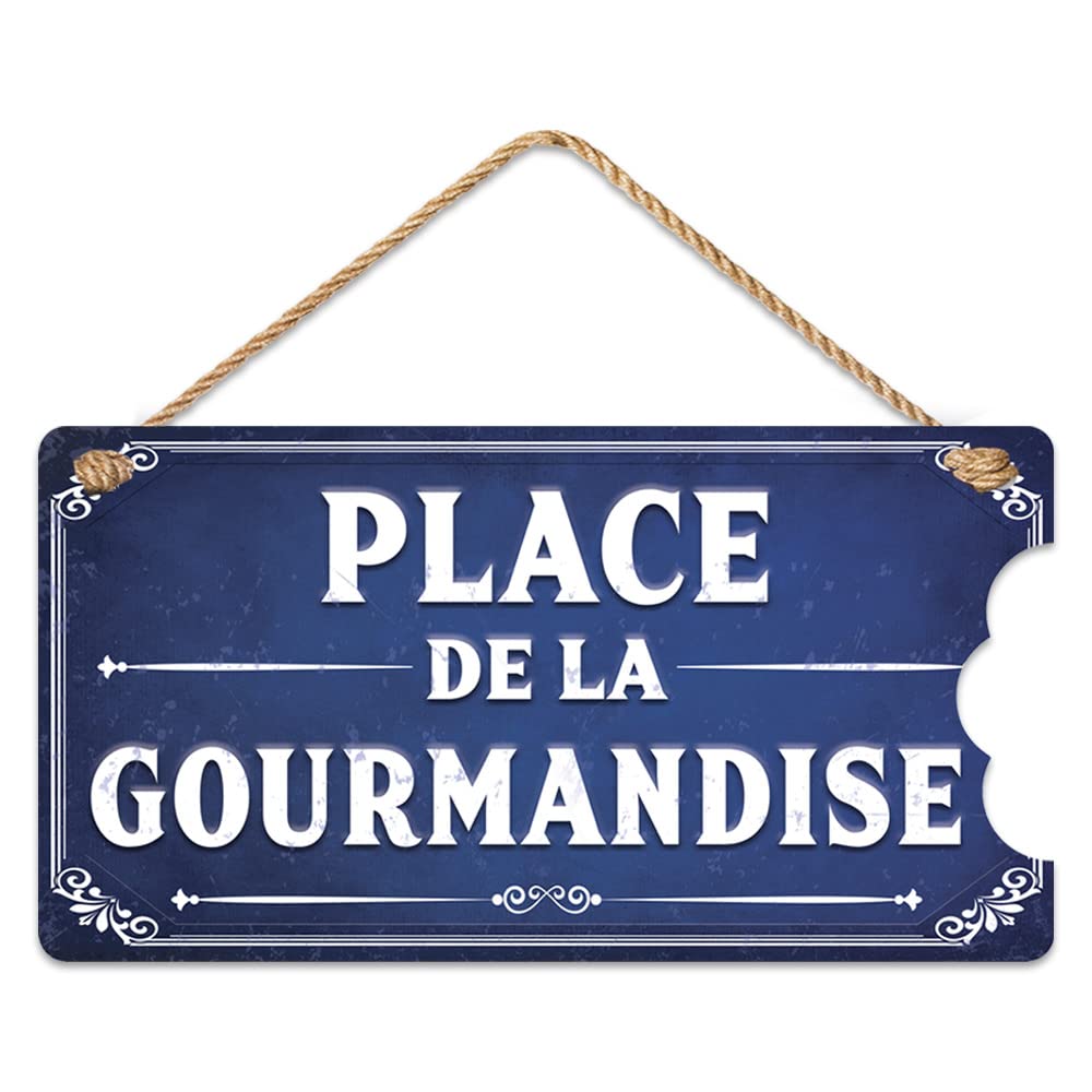 STC Rue Place.Gourmandise Plaque