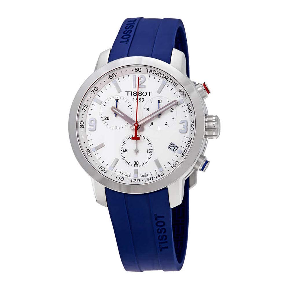 Tissot PRC 200 Chronograph Quartz White 