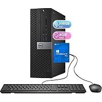 Dell OptiPlex 3040 SFF Desktop PC Computer, Intel Core i5-6500, 8GB RAM, 500GB HDD, Displayport, Keyboard and Mouse, Windows
