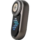 LOOP GEAR LOOPDOT Small Rechargeable Flashlight with RGB Pixel Display&amp;Game | 400 Lumens EDC Flashl Light, Spot/Flood Dual Beam, Cool Pocket Gadget for Outdoor, Home &amp; Emergency