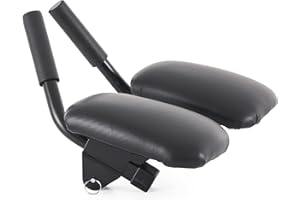 Total Gym Attachable Ab Crunch Accessory for Home Gym Workout Machines with Arm Padding and Instructional Fitness DVD featuring Rob Glick