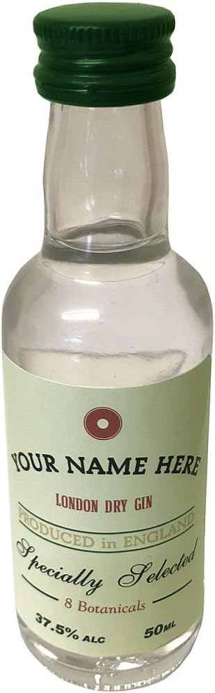 Claire - 5cl Miniature Bottle of London Dry Gin in Gift Box