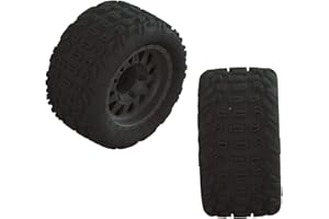 ARRMA 1/10 dBoots Katar MT Pre-Mounted Tire 14mm Hex (2), ARA550091