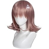 ColorGround Medium Pink Cosplay Wig for Halloween（Only Wig）
