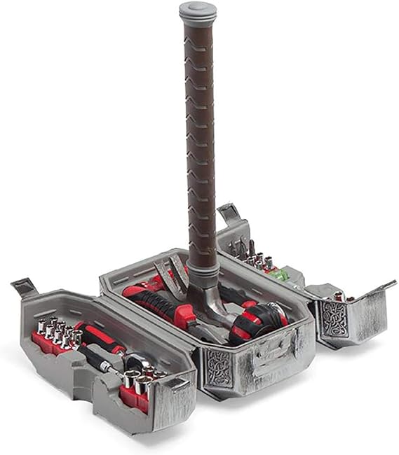 Thor Marvel - Martillo de Asgardian Mjolnir (44 piezas): Amazon.es: Hogar