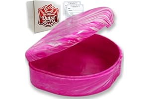 QUIST DENTAL QUIST (TM) Orthodontic Retainer Case (Pink)