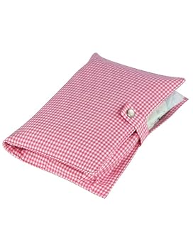 boubalou Windeletui'Little Pink' - kleine Wickeltasche für unterwegs aus Stoff