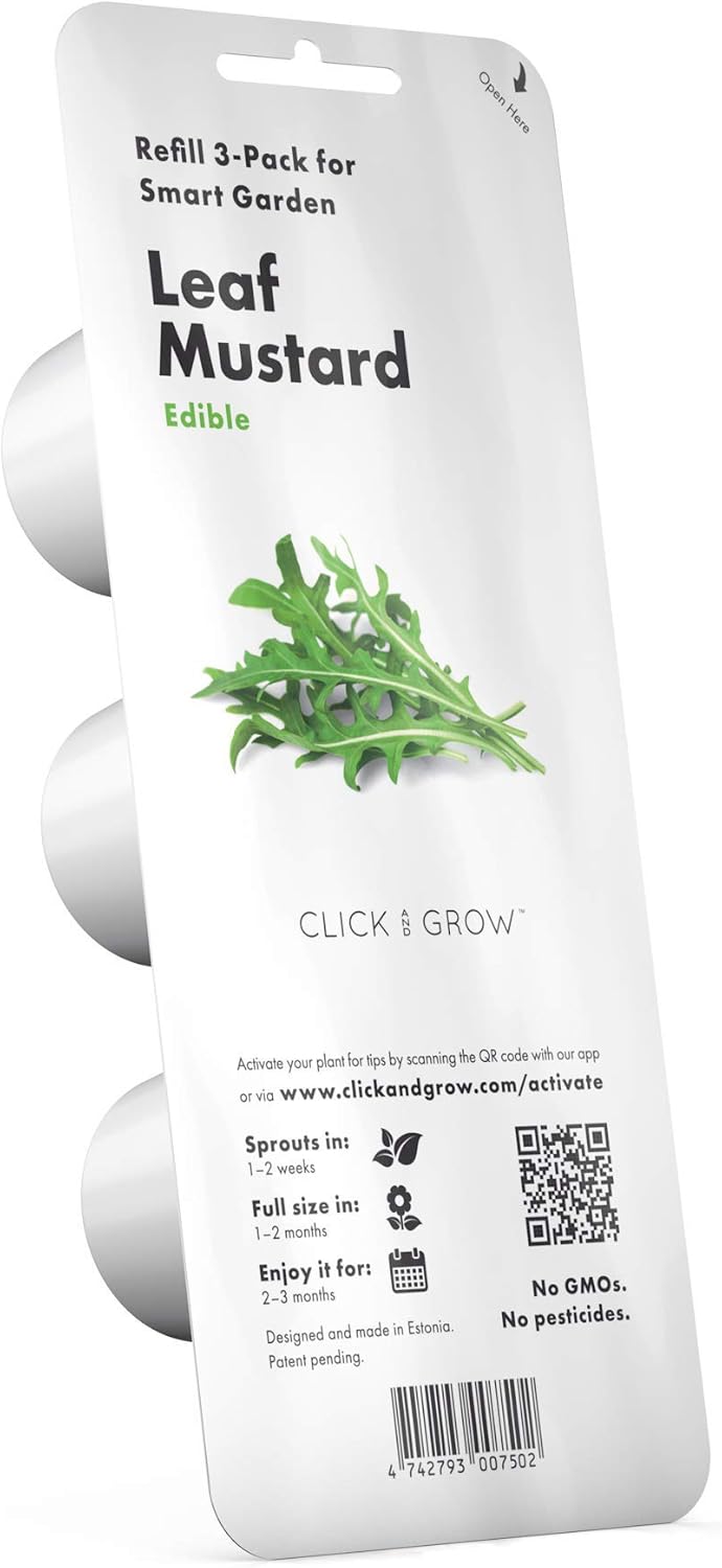 Emsa 3 Cápsulas Pimiento Rojo Click & Grow, Semillas apta para ...