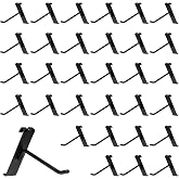 PYBTOOL 4 Inch Gridwall Hooks, Grid Panel Hanging Hooks for Retail, Home, and Workspace Organization, Displays, and Storage Solutions(40Pack,Black)&hellip;