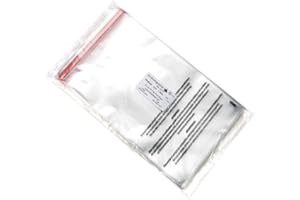 CLEARBAGS Clear Poly Bags | 100 Pack | 6 x 9 | Amazon FBA Shipping Bags with Suffocation Safety Warning Printed on Bag in Multiple Languages | Product Packaging for Amazon FBA Sellers | PFW169A﻿