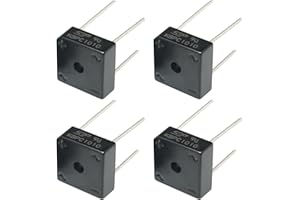 KBPC1010 Bridge Rectifier Diode FMHXG 6PCS 4-Pin Single Phase Full Wave 10 Amp 1000 Volt Electronic Silicon Diodes, KBPC1010 10A 1000V diode Bridge Rectifier
