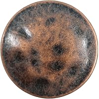 Bezelry 12-Pack Hammered Metal Shank Buttons - Antique Copper, 1 Inch (25mm), Zinc Alloy, For Crafts & Clothing - View #3