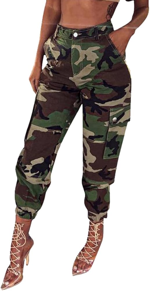 belted camo pants