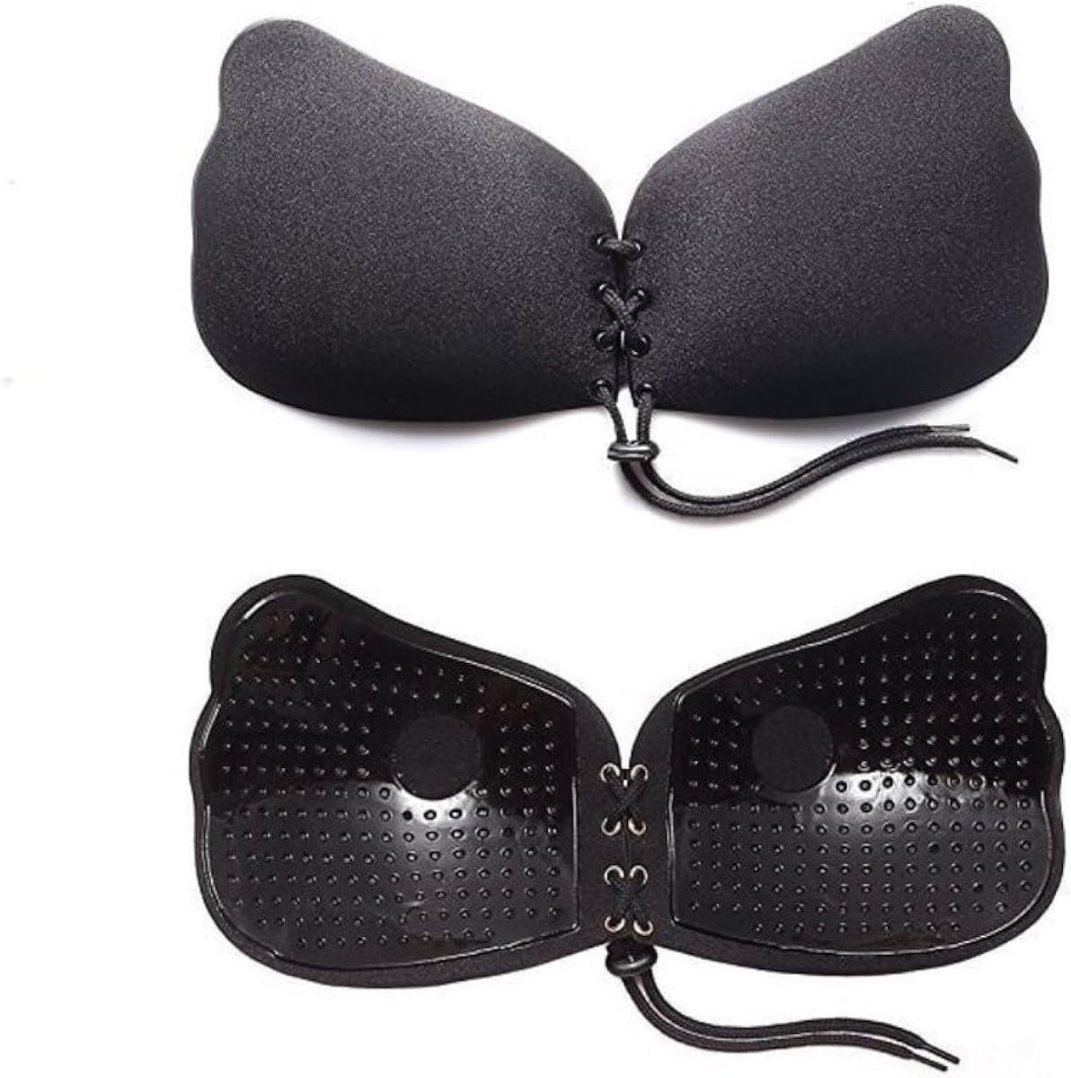 Mystiqueshapes Self Adhesive Adjustable Backless Strapless Silicone Bra ...