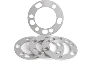 JiiinMiiin 4PCS 6 Lug and 5 Lug Universal 8mm Wheel Spacers Adapters with Center Bore 108mm 5x139.7 6x139.7 for 75-96 F150,94-18 Ram 1500 98-20 Silverado 1500
