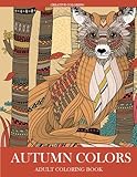 Autumn Colors: Adult Coloring Book