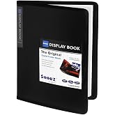 Sooez 30-Pocket Binder with Plastic Sleeves 8.5x11,Heavy Duty Art Portfolio | Folder with Clear Sheet Protectors, Display 60 Pages, Presentation Book for Artwork, Document Organizer Binder