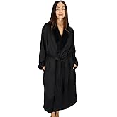 Mansfield Unisex Spa Microfiber Shimmer Lined Shawl Collar Robe