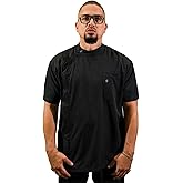 Barber Strong The Master Barber Jacket for Men, Hair Repellent, Vented Side Panels, 2-Way Zipper, Moisture Wicking