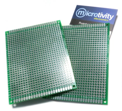 microtivity IM407 Double-sided Prototyping Board (7x9cm, Pack of 2) - Thumbnail 2
