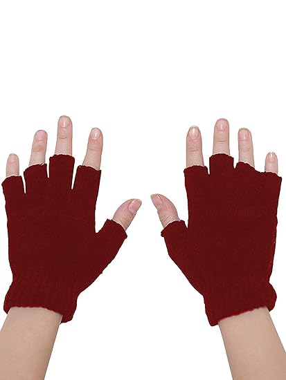 Men's gloves with fingers cut out Clearance
