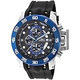Invicta Men's I-Force Analog Display Japanese Quartz Black Watch