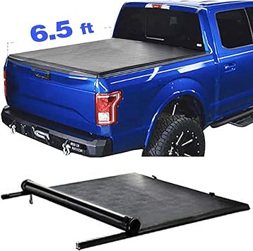 Amazon Com Fit 1988 2000 C1500 C2500 C3500 K1500 K2500 K3500 6 5 Feet Fleetside Bed Soft Roll Up Pickup Truck Bed Tonneau Cover Automotive