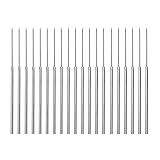 20pcs Straight Dissecting Needles, Stainless Steel