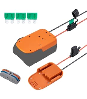 Crivnhar 5 Pack Battery Holder For RIDGID 18V Batteries - Wall Mount Dock For L1815R B1820R L1830R Tools