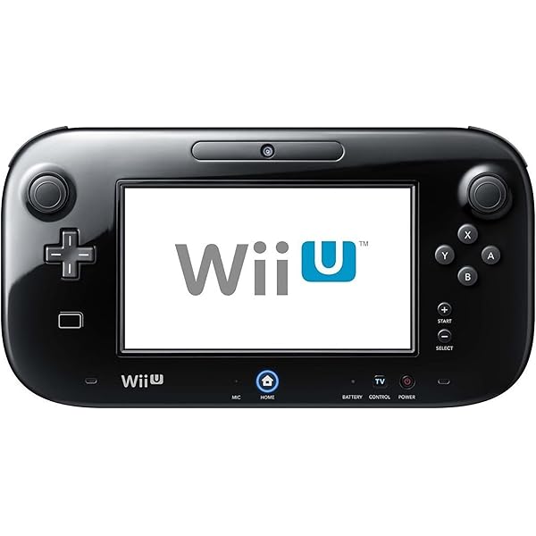 Amazon.com: Nintendo Wii U Black Gamepad - Replacement ONLY - no