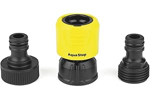 Kärcher Garden Hose Adapter Kit for Electric and Gas Pressure Washers, Quick Connect Fitting, Water Flow Regulating