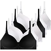 Phennie's Big Girls Cotton Training Bras Kids Wireless Light Padded for Teens 10-18 Years