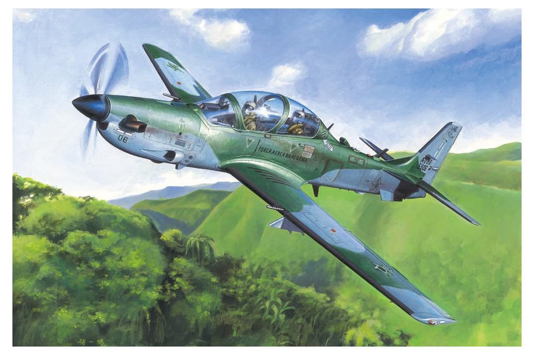 Hobbyboss 1:48 Scale Brazilian EMB-314 Super Tucano Assembly Kit