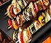 MASlife Grill And Baking Mats-Best In BBQ Accessories-Set Of 2 Highest Quality Mats- Camping- Outdoor And Indoor Use- Reusable- Perfect For Oven And Grill-Lifetime Warranty-100% Guarantee!